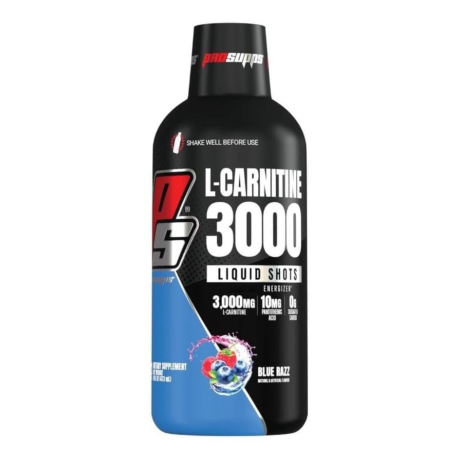 ProSupps L-Carnitine 3000 Stimulant-Free Workout Drink (Blue Razz)