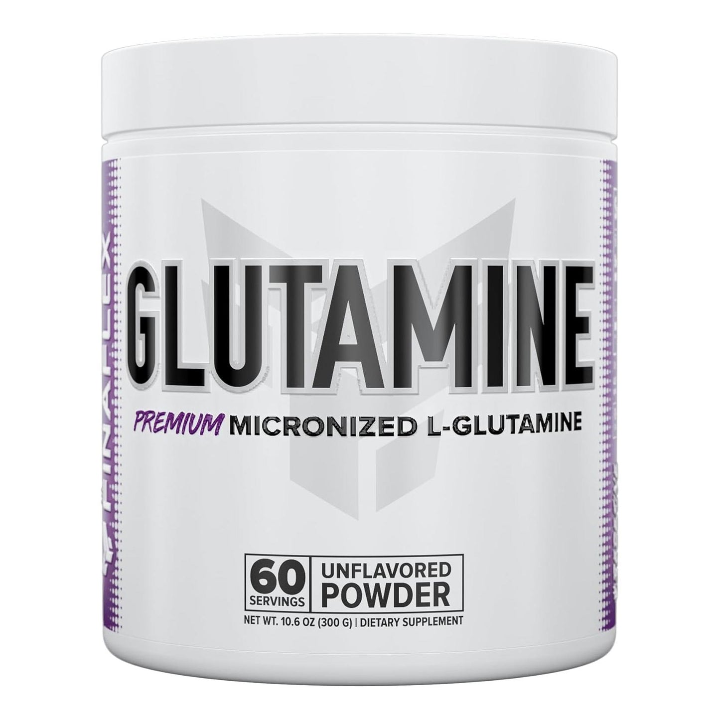 FINAFLEX Pure L-Glutamine, Unflavored Muscle Recovery Powder (10.6 oz, 60 Servings)