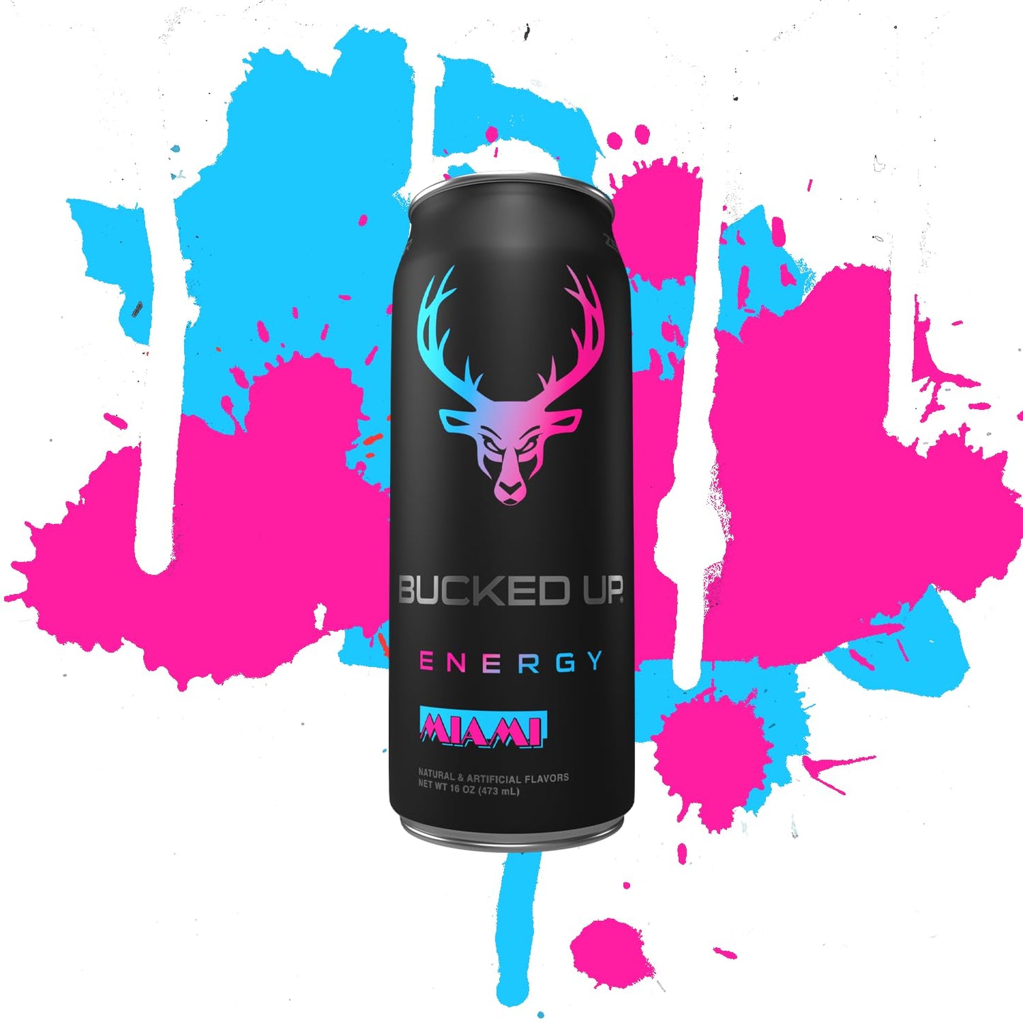 Bucked Up Miami Energy Drink, 300mg (12 CT)