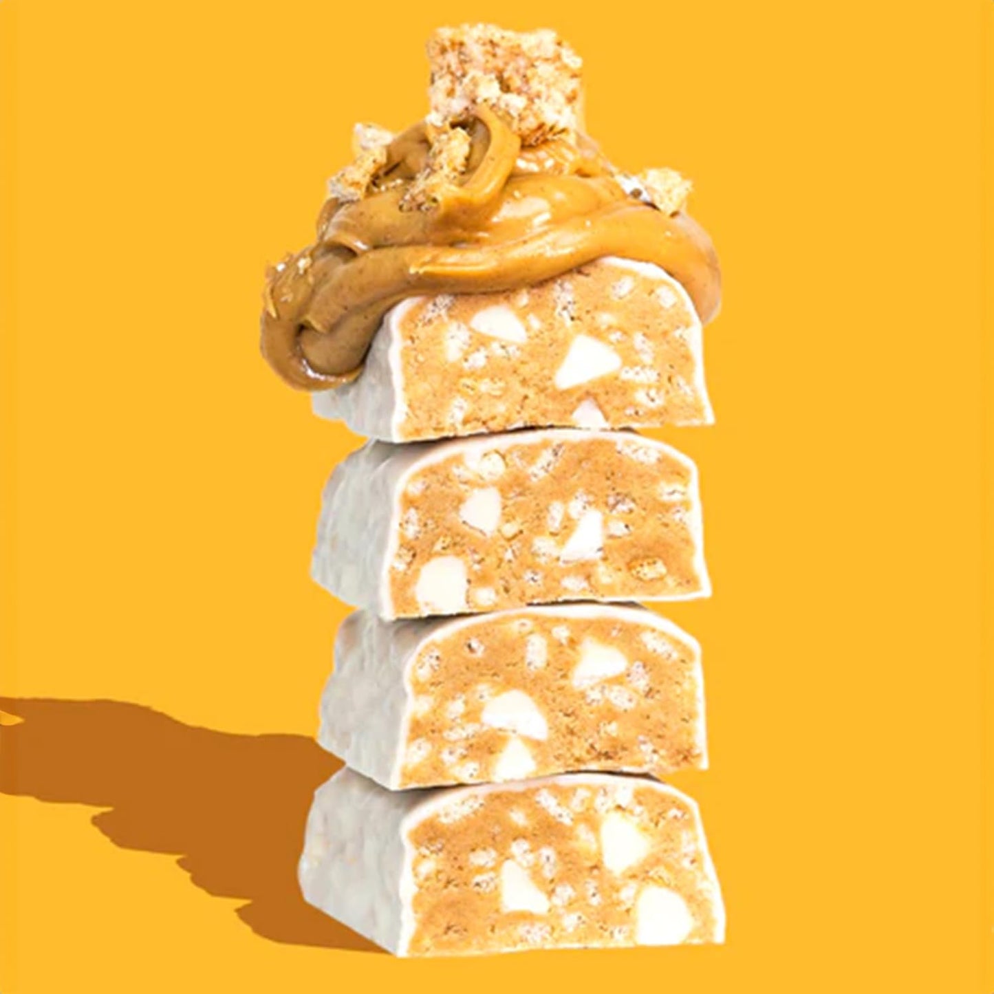 Anabar Protein Bar, 20g Protein, No Sugar Alcohols, Real Food (12 Bars, White Chocolate Cinnamon Swirl)