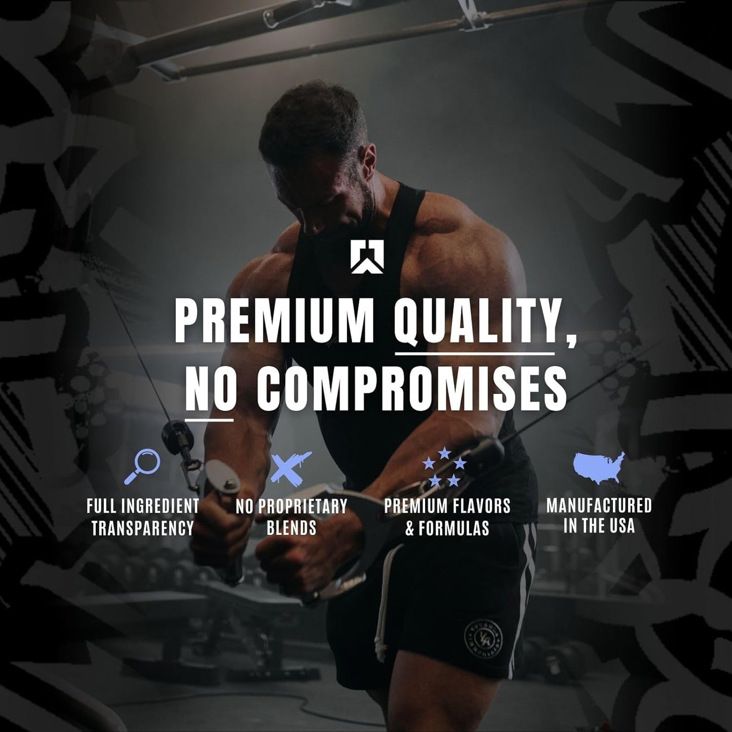 RYSE Noel Deyzel x Godzilla Pre Workout - Pumps, Energy, Focus (40 Servings)