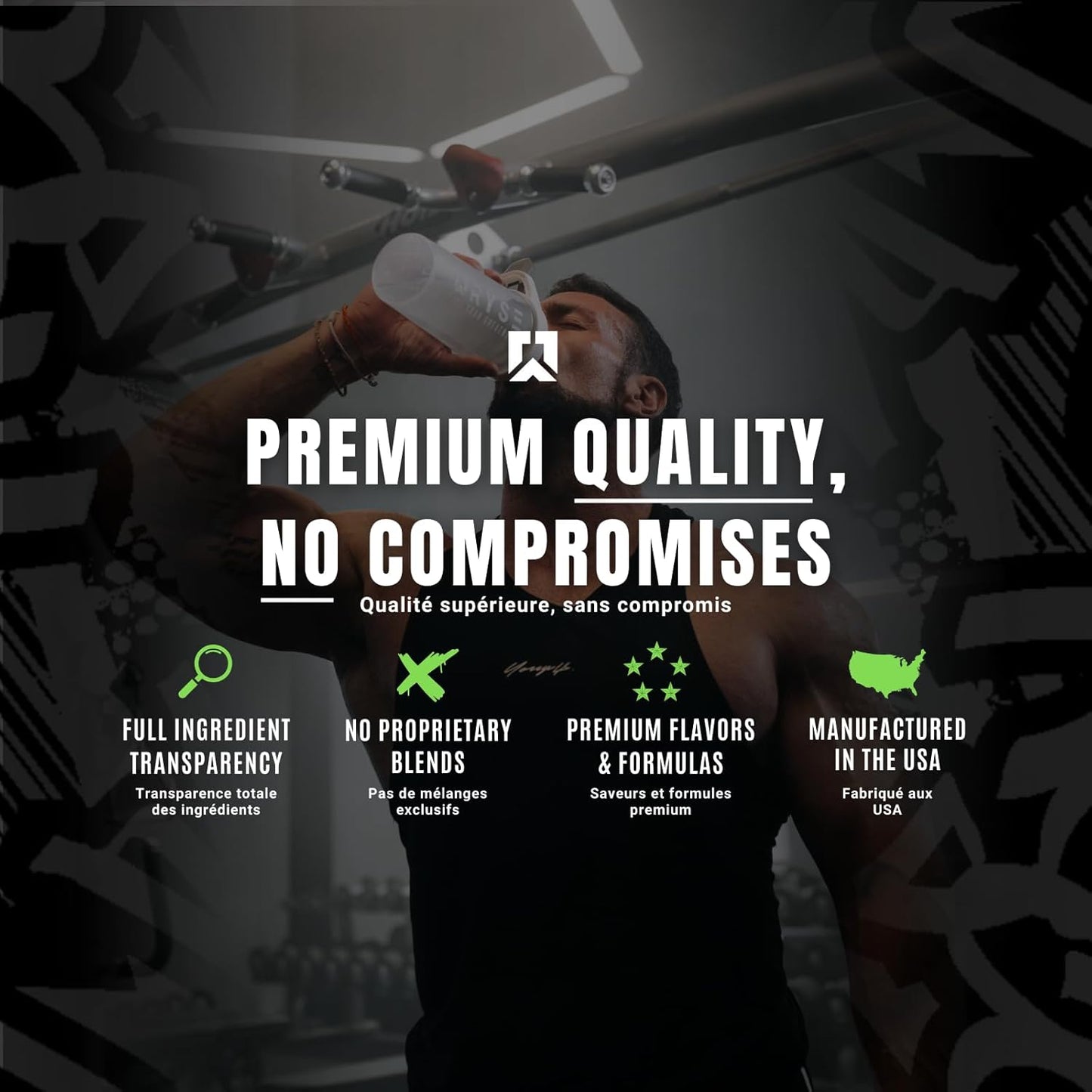 RYSE Up Core Series BCAA+EAA for Recovery & Hydration (30 Servings, Strawberry Pineapple)