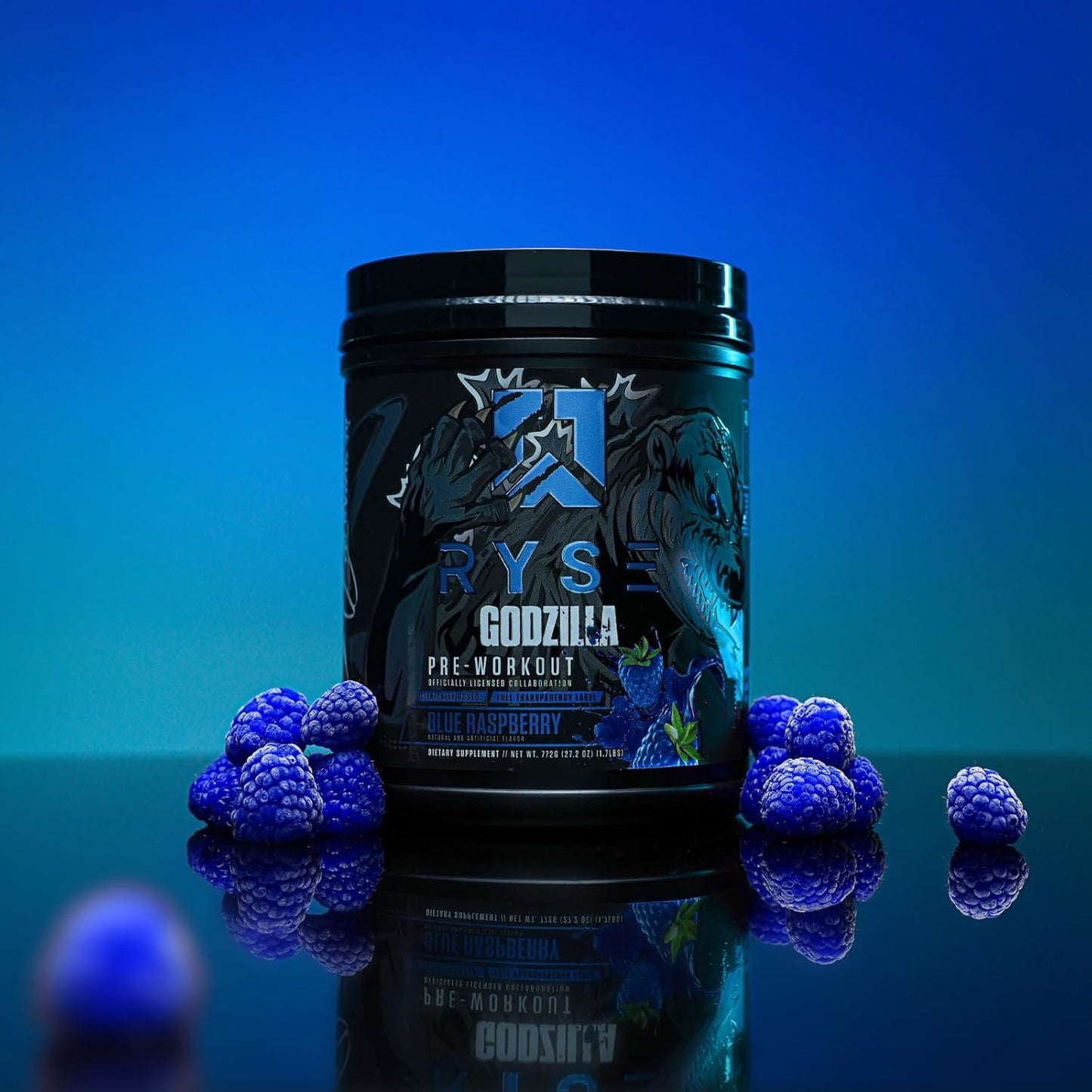 RYSE Noel Deyzel x Godzilla Pre Workout - Pumps, Energy, Focus (40 Servings)