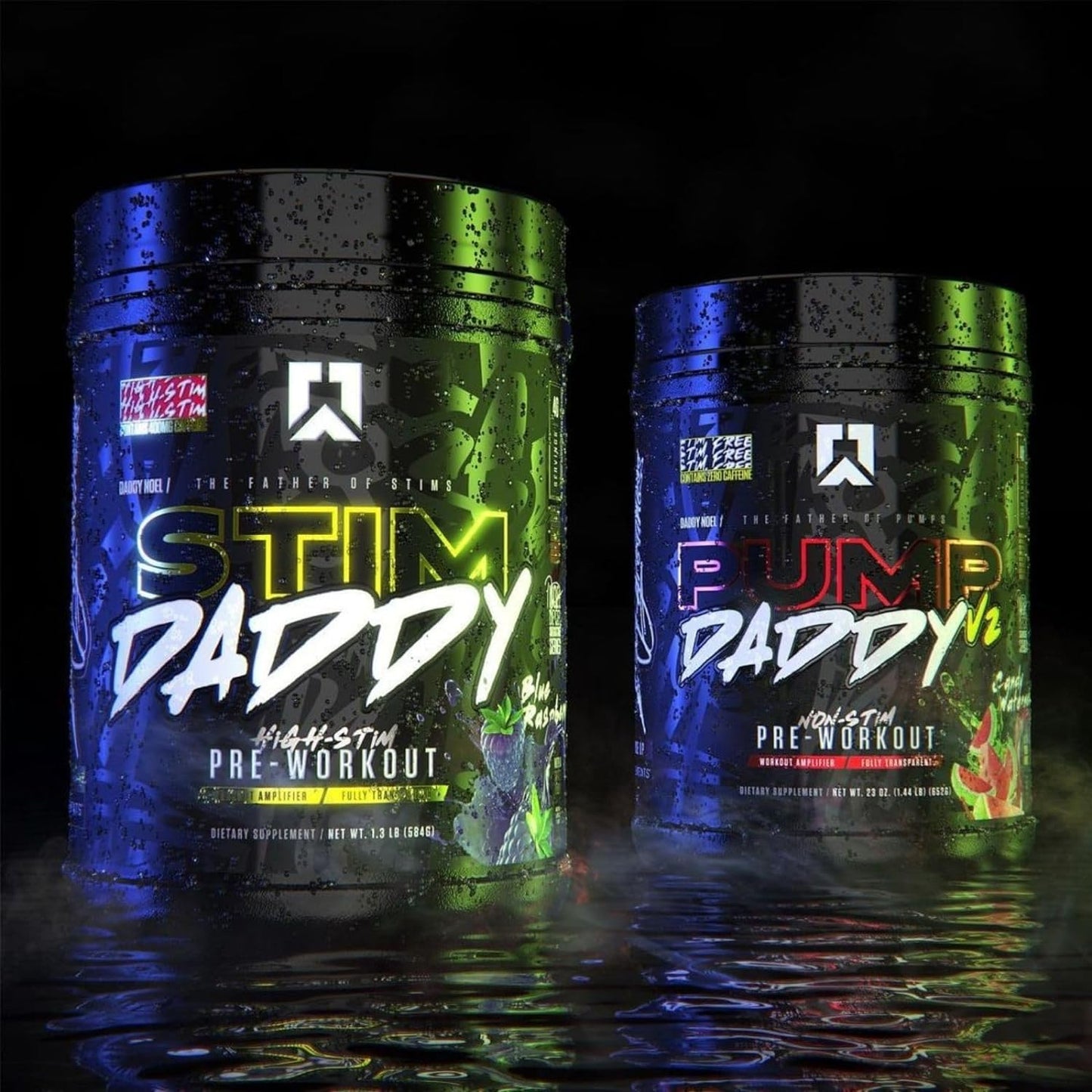 RYSE Pump Daddy V2 Non-Stim Pre Workout, Citrulline & Creatine (40 Servings)