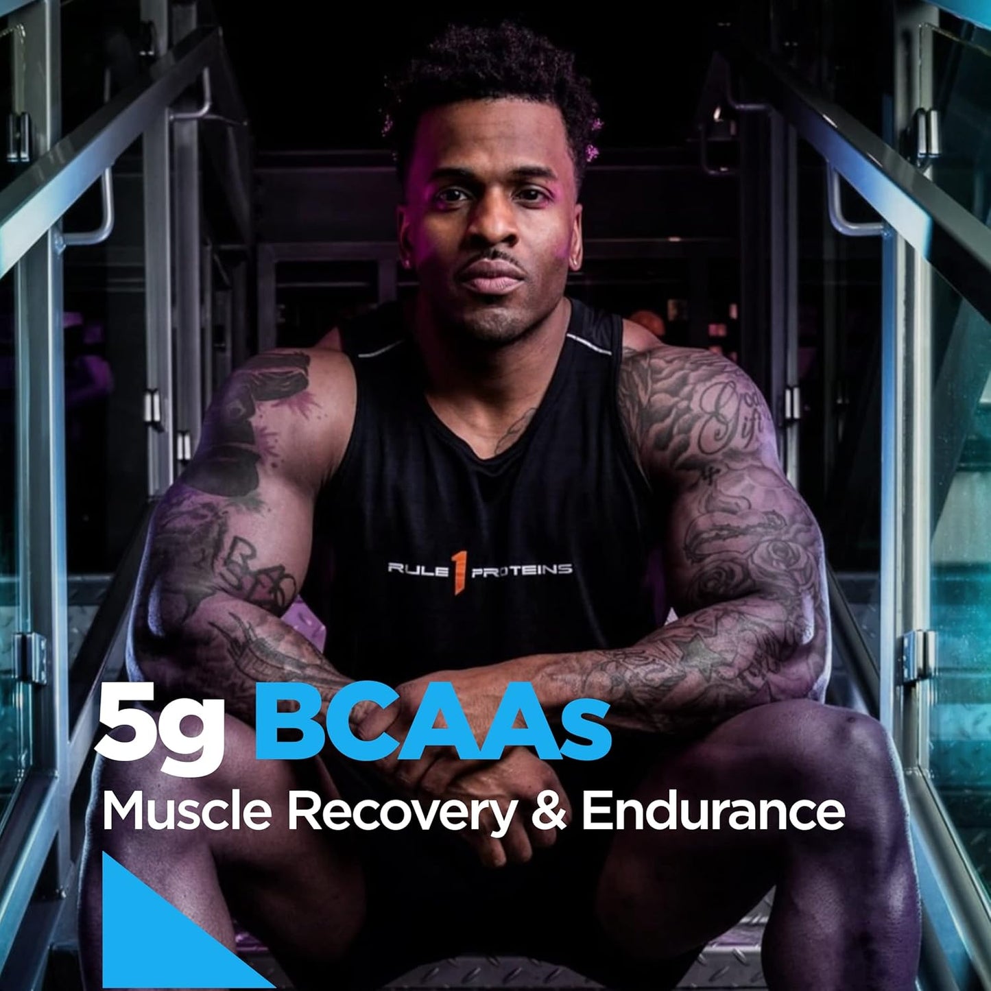 Rule One Proteins Vanilla Ice Cream Whey Blend with EAAs and BCAAs (2lbs)