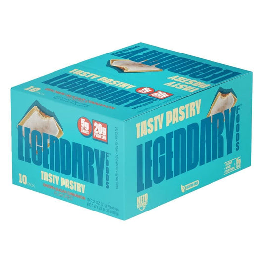 Protein Pastry - Low Carb, Keto, Brown Sugar Cinnamon (10 Pastries)