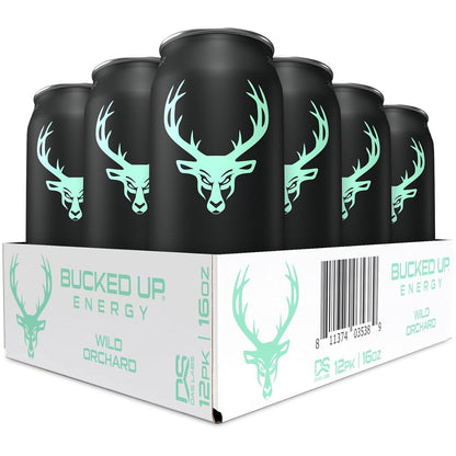 Bucked Up Wild Orchard Energy Drink, 300mg (12 CT)