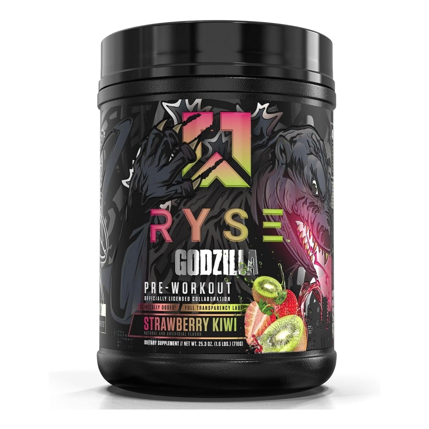 RYSE Noel Deyzel x Godzilla Pre Workout - Pumps, Energy, Focus (40 Servings)