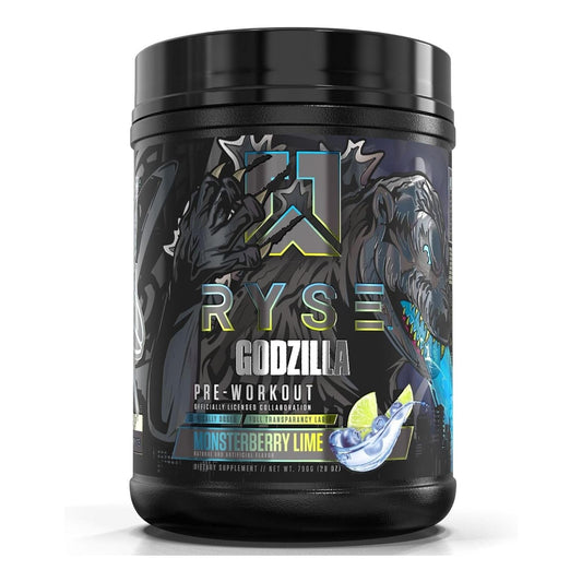 RYSE Noel Deyzel Pre Workout - Pumps, Energy, Focus (40 Servings, Monsterberry Lime)
