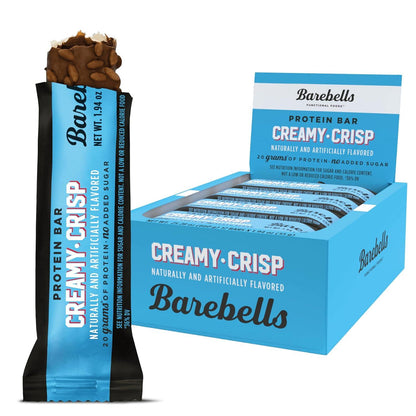 Barebells Creamy Crisp Protein Bars, Chocolate, 20g Protein (12ct, 1.94oz)