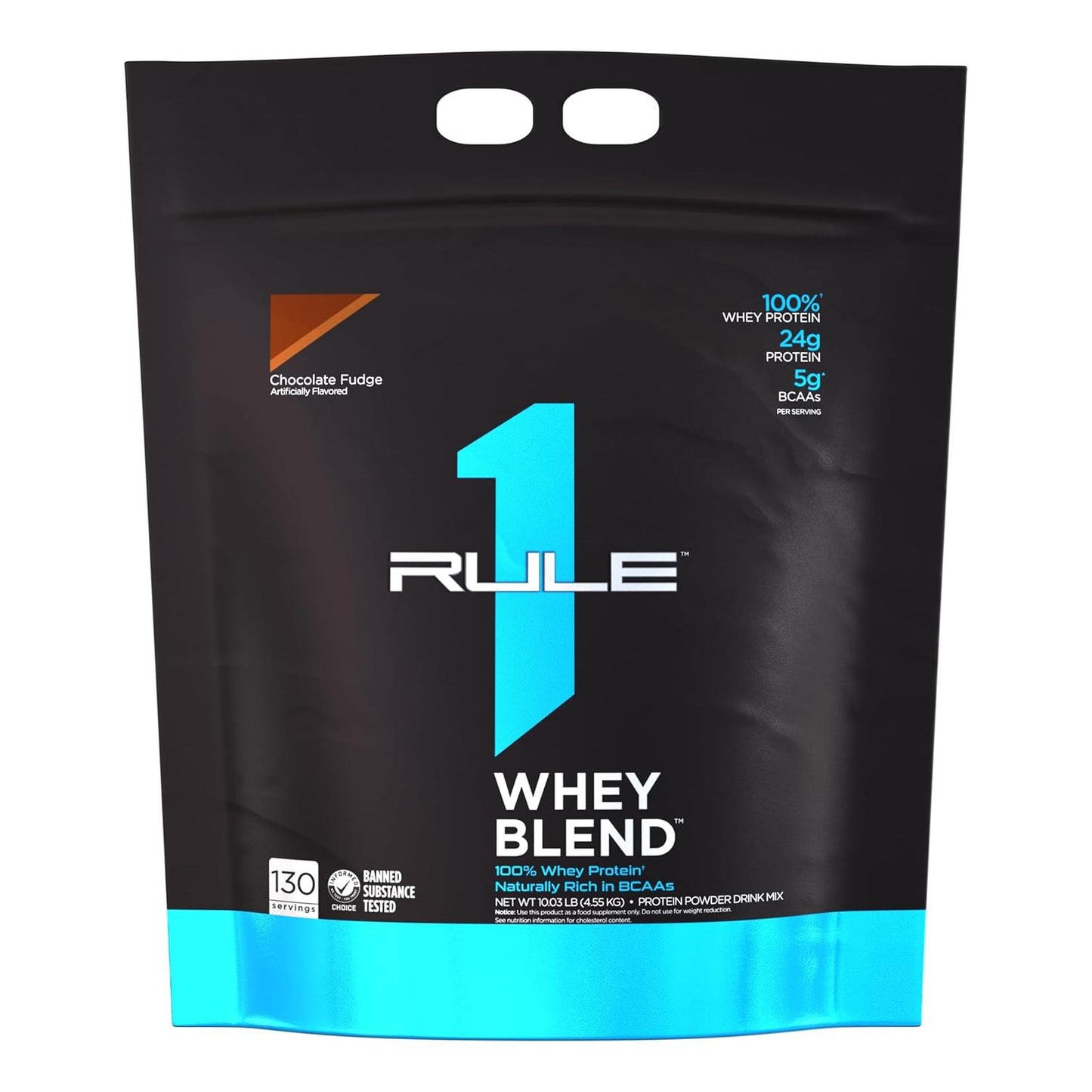 Rule One R1 Whey Blend - Chocolate Fudge, 24g Protein (10lbs)