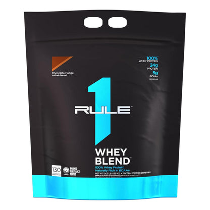 Rule One R1 Whey Blend - Chocolate Fudge, 24g Protein (10lbs)