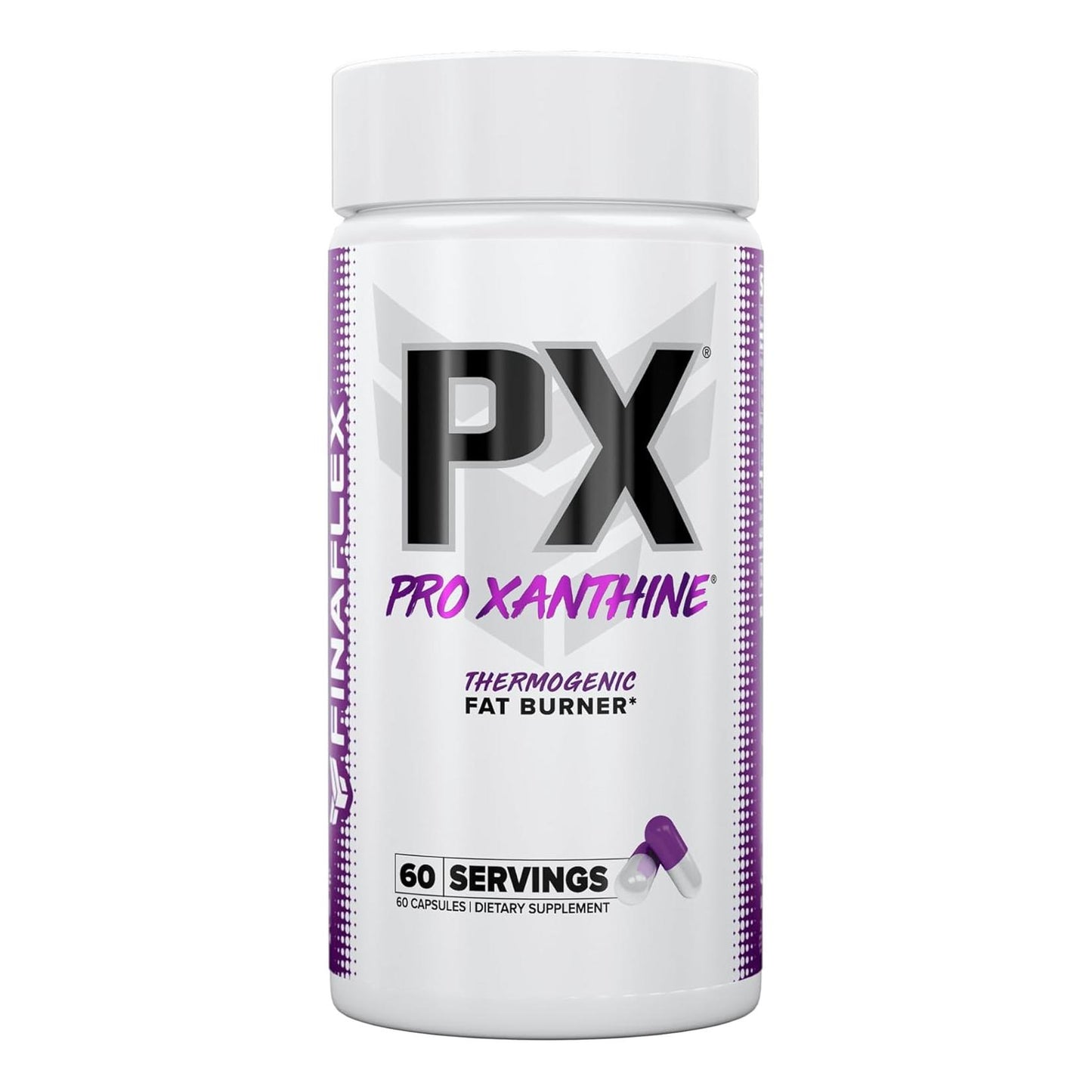 FINAFLEX PX PRO Xanthine Thermogenic, Energy & Focus Support (60 Caps)