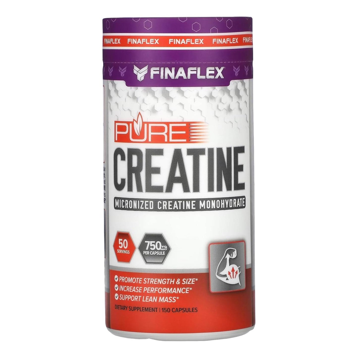 FINAFLEX Pure Creatine - Promotes Strength & Performance (150 Capsules)