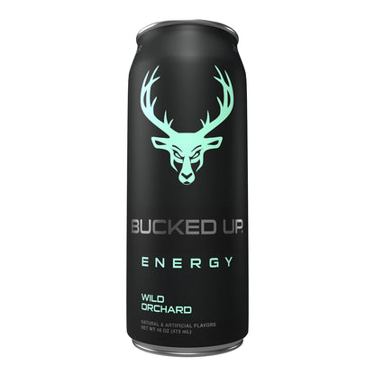 Bucked Up Wild Orchard Energy Drink, 300mg (12 CT)
