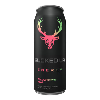 Bucked Up Strawberry Kiwi Energy Drink, 300mg (12 CT)