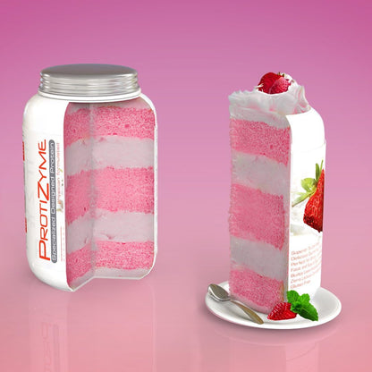 Metabolic Nutrition Protizyme Whey Protein, Strawberry Creme (2 lb)