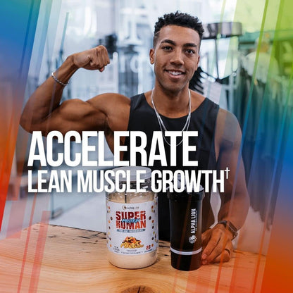 ALPHA LION Superhuman Whey Protein Powder for Muscle Recovery & Growth (28 Servings, Anabolic Cereal)
