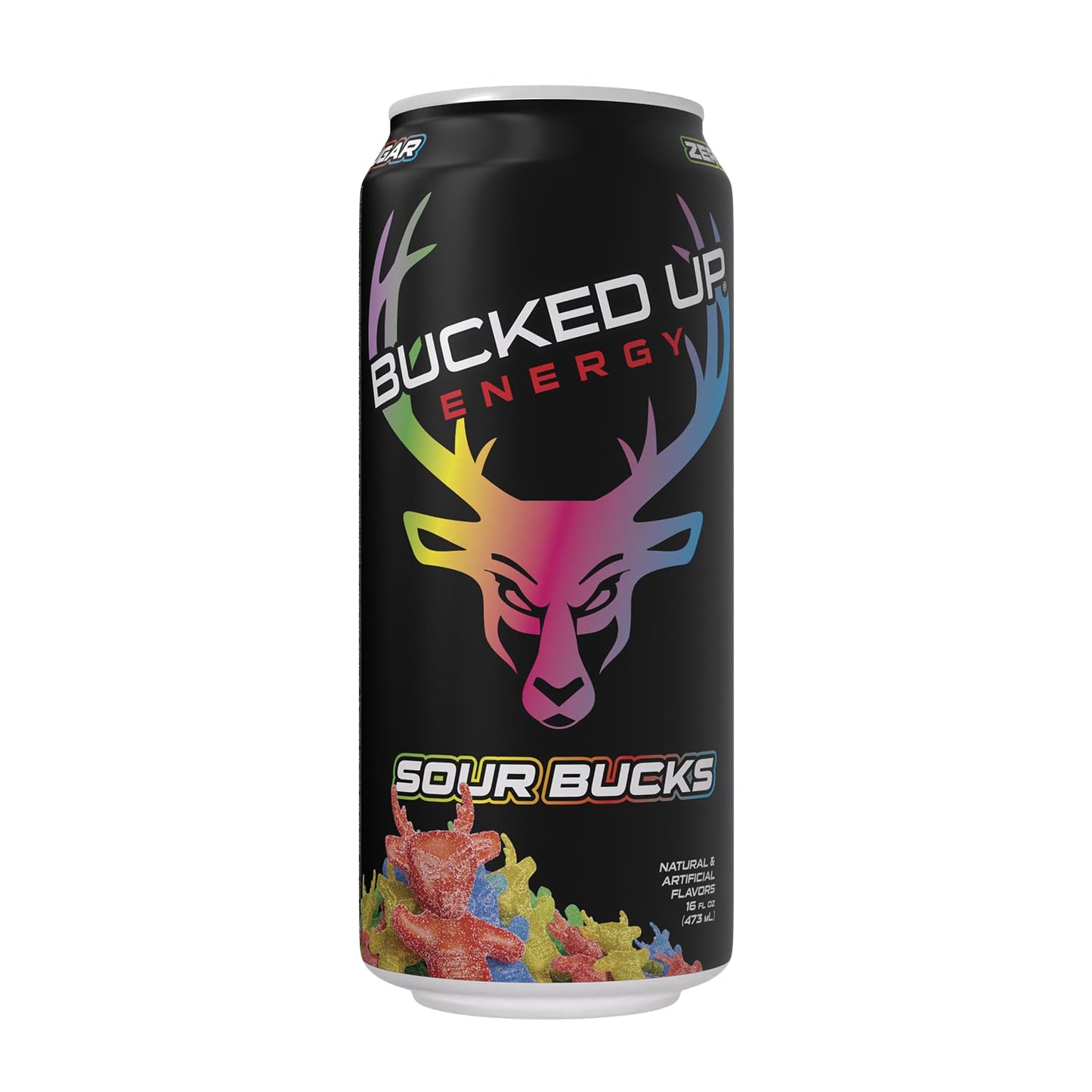 Bucked Up Sour Bucks Energy Drink, 300mg (12 CT)