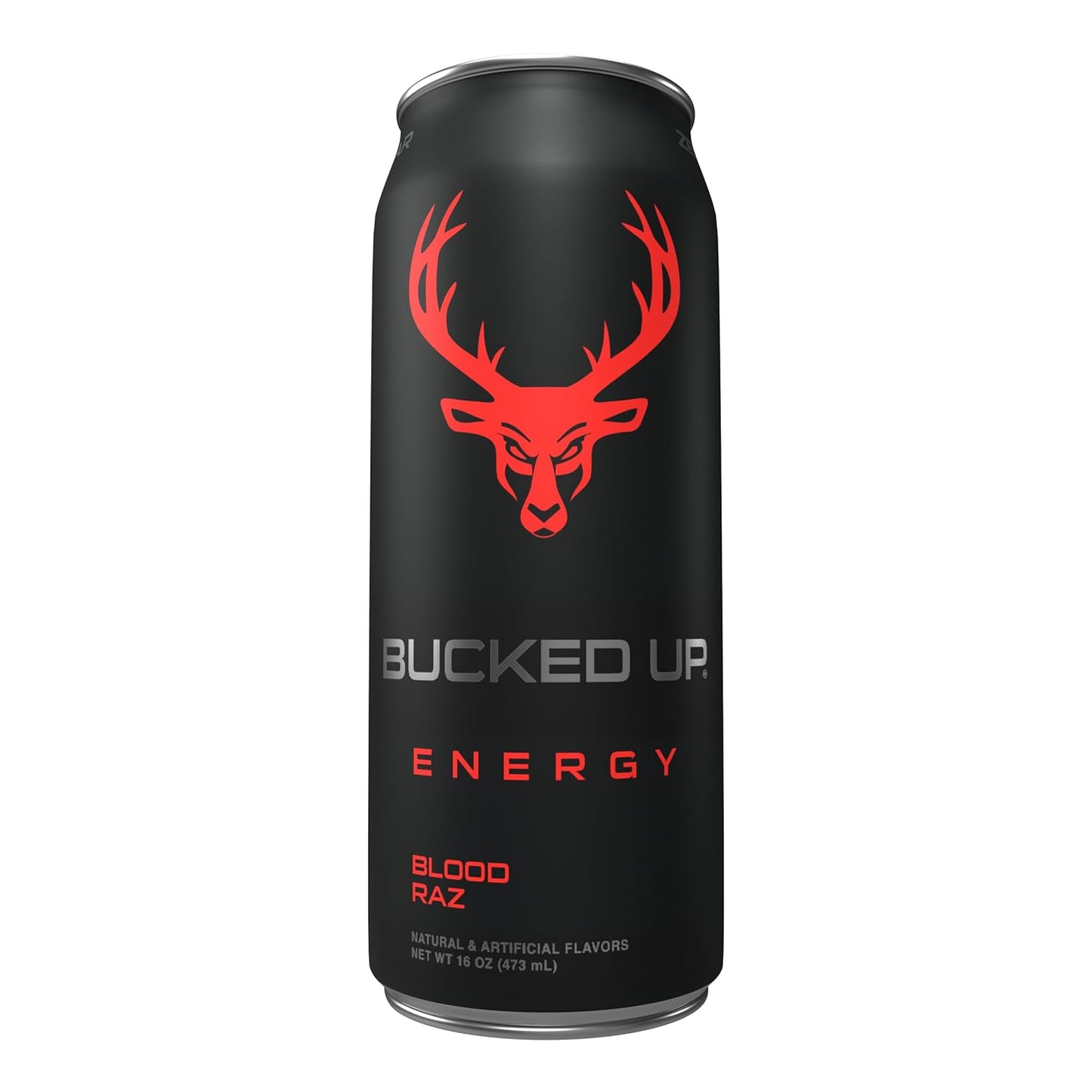 Bucked Up Blood Raz Energy Drink, 300mg (12 CT)