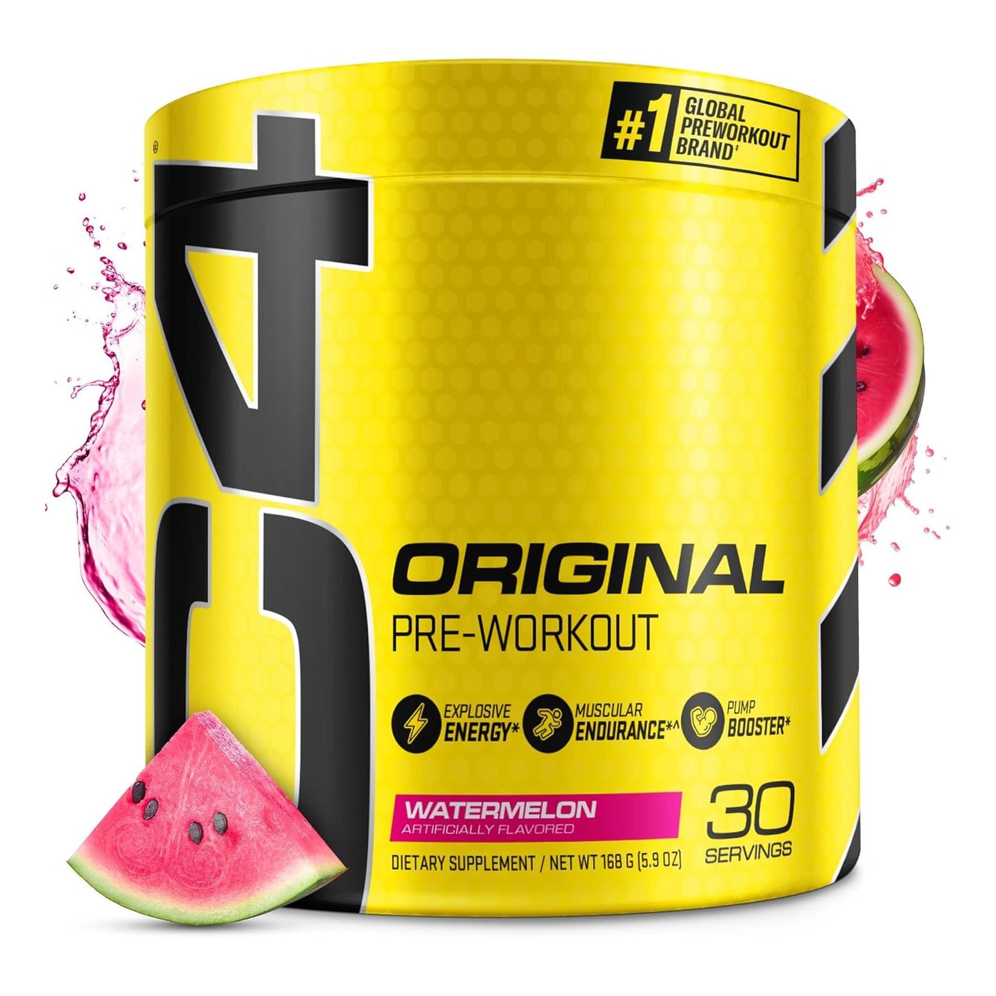 Cellucor C4 Original Pre Workout Powder, Watermelon (30 Servings)