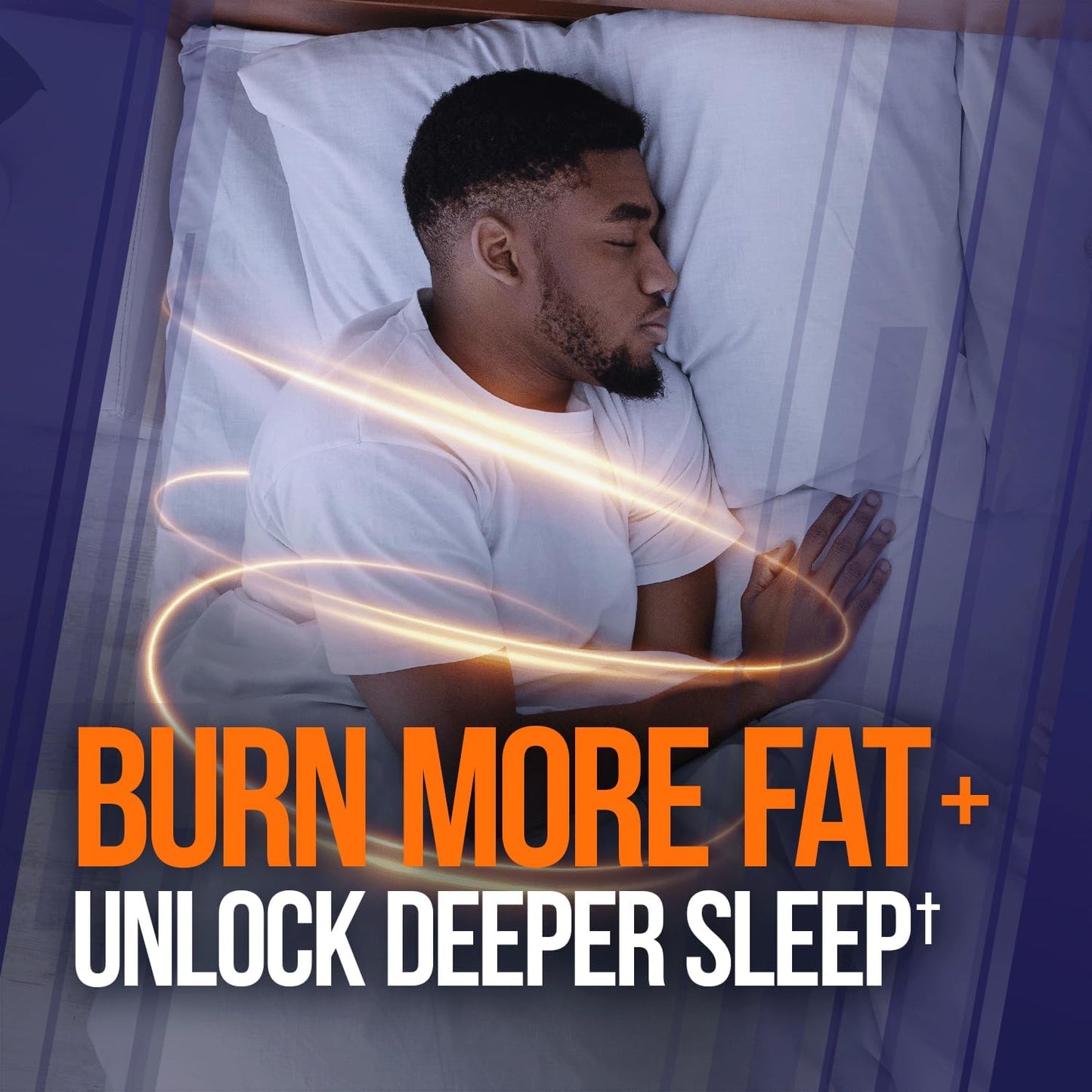 Alpha Lion Night Burn Sleep Aid & Metabolism Booster (60 Capsules)