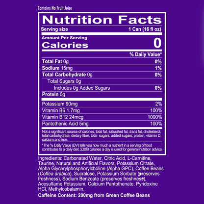 REDCON1 Sour Gummy Blast Energy Drink - Zero Sugar, 200mg Caffeine (12 ct)