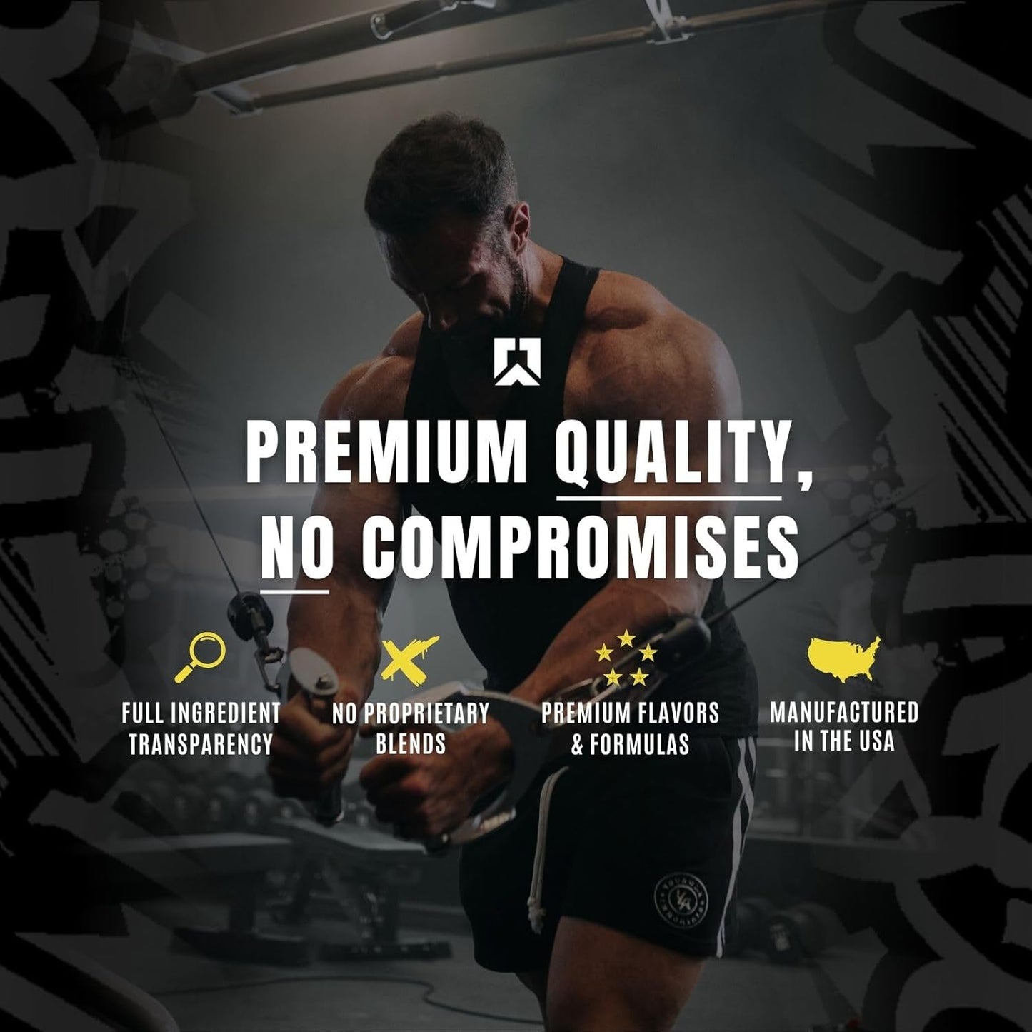 RYSE Noel Deyzel x Godzilla Pre Workout - Pumps, Energy, Focus (40 Servings)