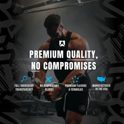 RYSE Noel Deyzel Pre Workout - Pumps, Energy, Focus (40 Servings, Monsterberry Lime)