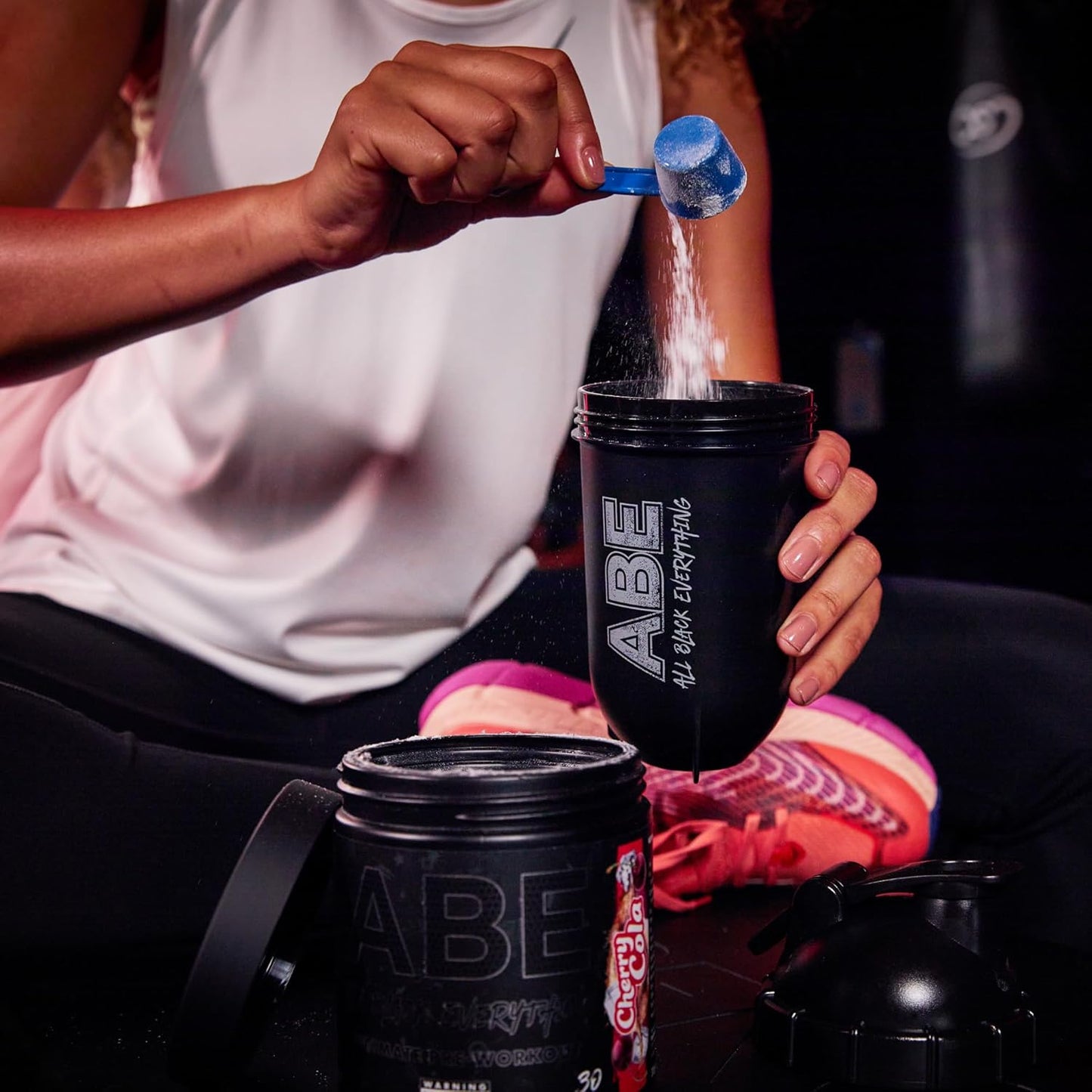 Applied Nutrition ABE Bullet Protein Shaker, BPA Free, Easy Clean (500ml, Black)