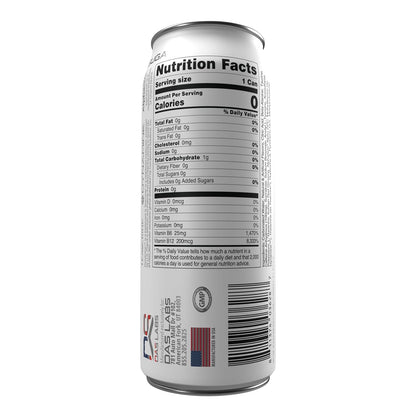 Bucked Up Low Stim Energy Drink, Zero Sugar, Rocket Pop (12 Pack, 100mg Caffeine)