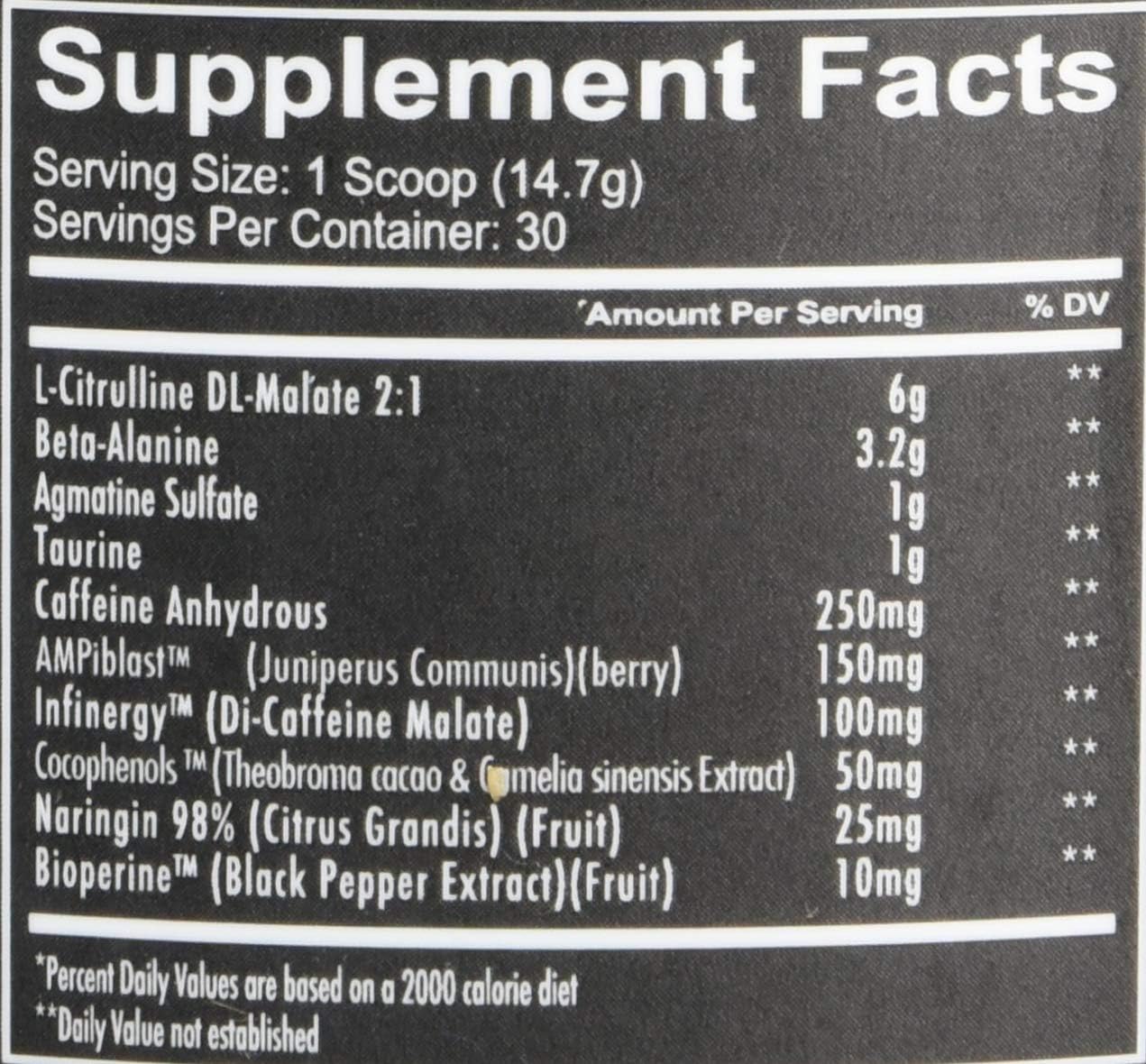REDCON1 Total War Preworkout - 320mg Caffeine, Aminos for Energy & Pump (Sour Gummy Bear, 30 Servings)