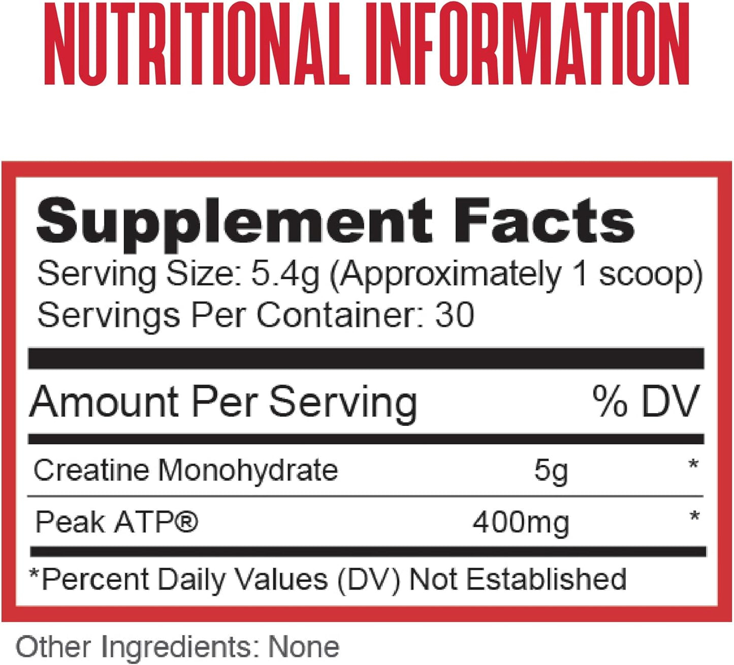 Purus Labs Creatine ATP, Peak ATP + Creatine Monohydrate (30 Servings)