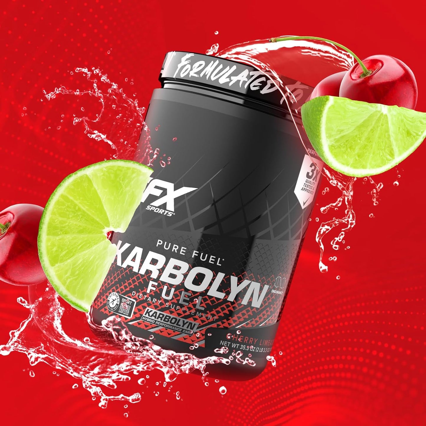 EFX Sports Karbolyn Fuel - Carb Load & Recovery, Stimulant-Free (18 Servings)