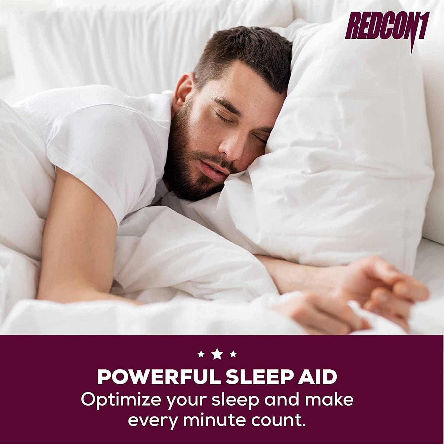 REDCON1 Fade Out Sleep Aid, Black Currant - Vegan, Keto Friendly (30 Servings)
