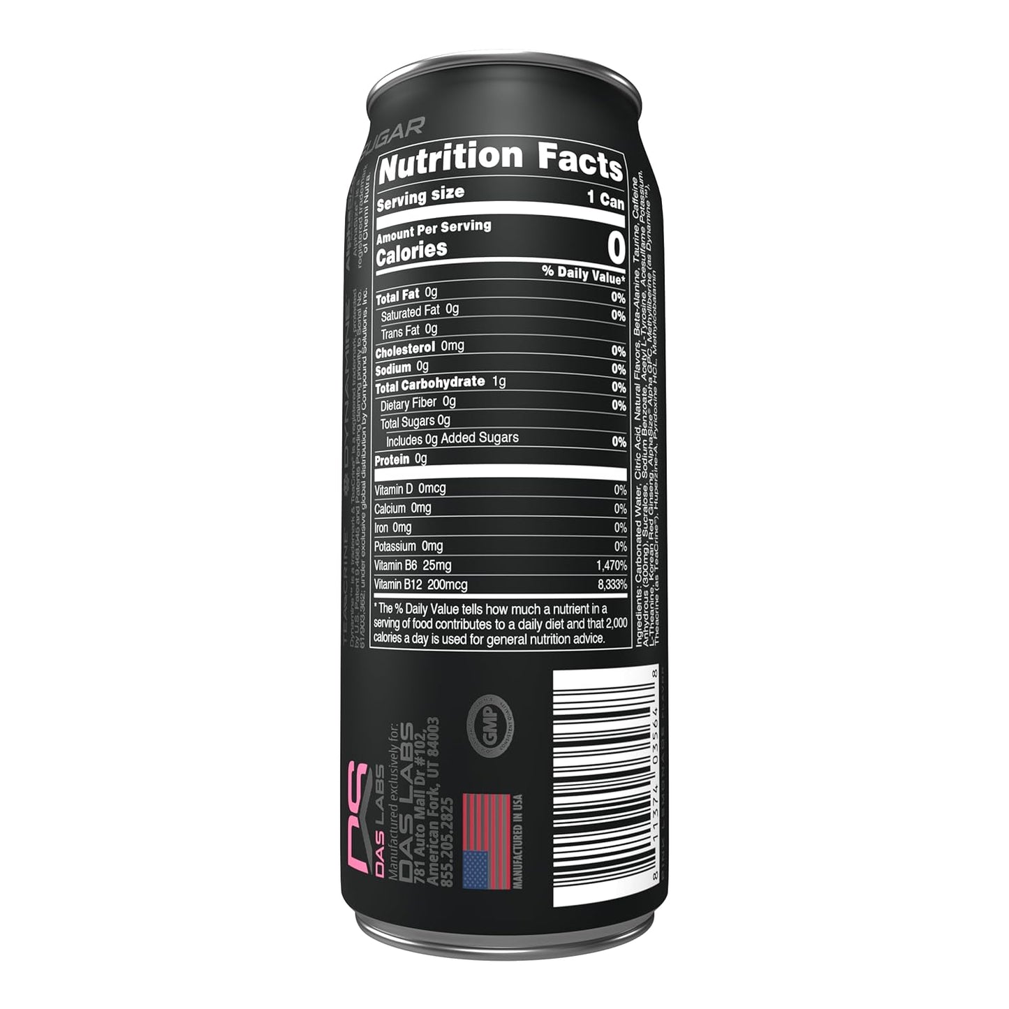 Bucked Up Pink Lemonade Energy Drink, 300mg (12 CT)