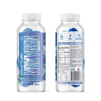 Purus Labs NOXygen RTD Pre-Workout, Pump & Energy, 12-Pack (Galaxy Blue Raspberry)