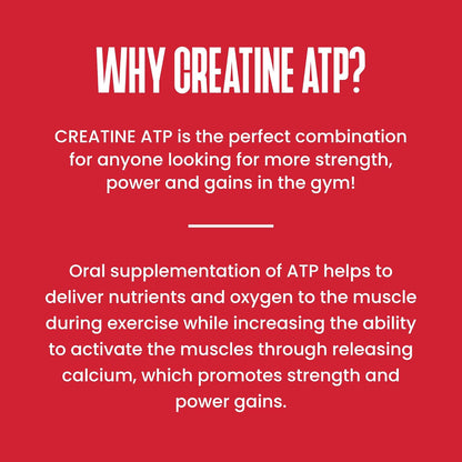 Purus Labs Creatine ATP, Peak ATP + Creatine Monohydrate (30 Servings)
