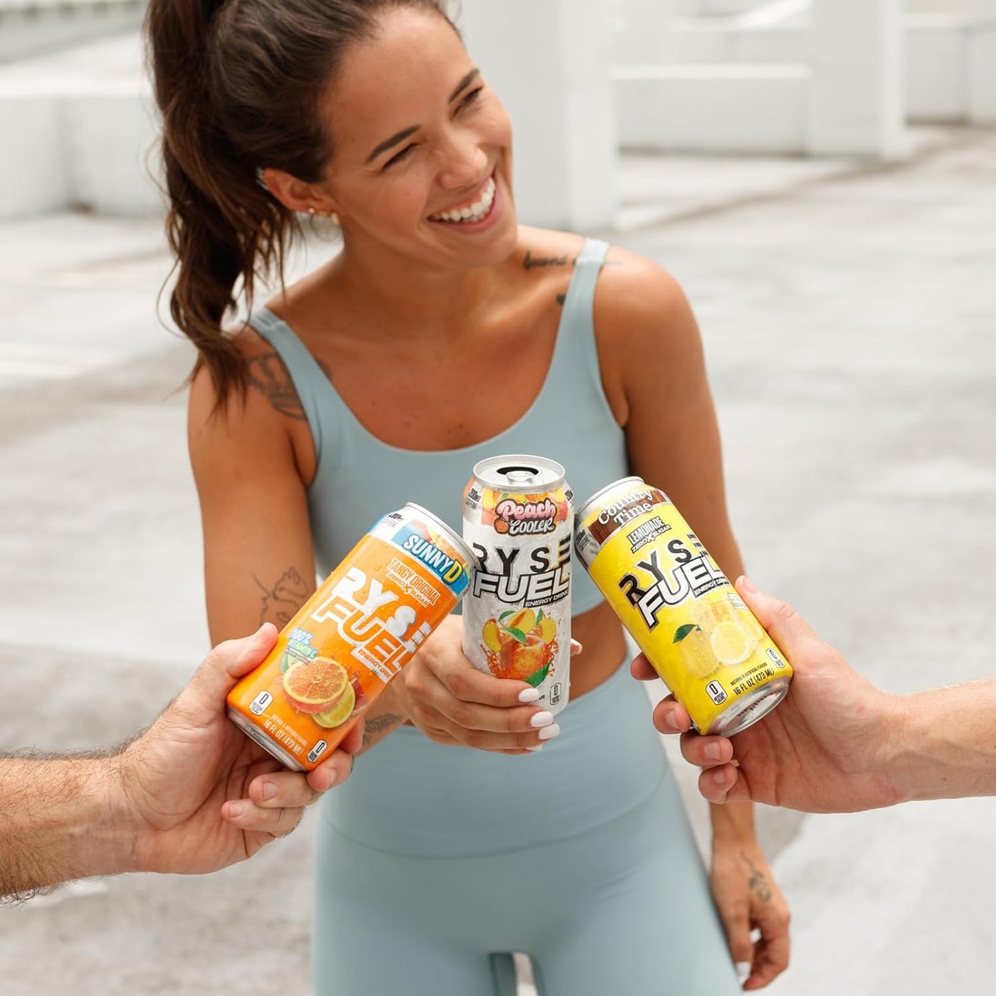 RYSE Fuel Sugar-Free Energy Drink, Vegan & Gluten-Free (12 Pack, Kool Aid Grape)