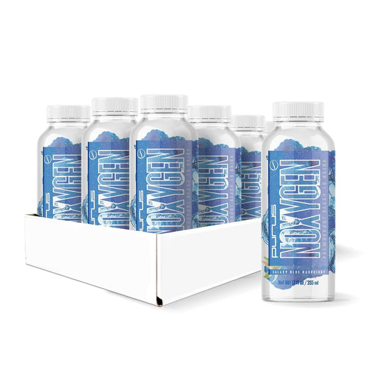 Purus Labs NOXygen RTD Pre-Workout, Pump & Energy, 12-Pack (Galaxy Blue Raspberry)