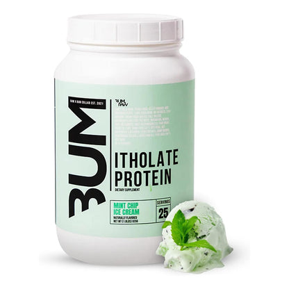 RAW CBUM Whey Isolate Protein, Mint Chip Ice Cream (25 Servings)