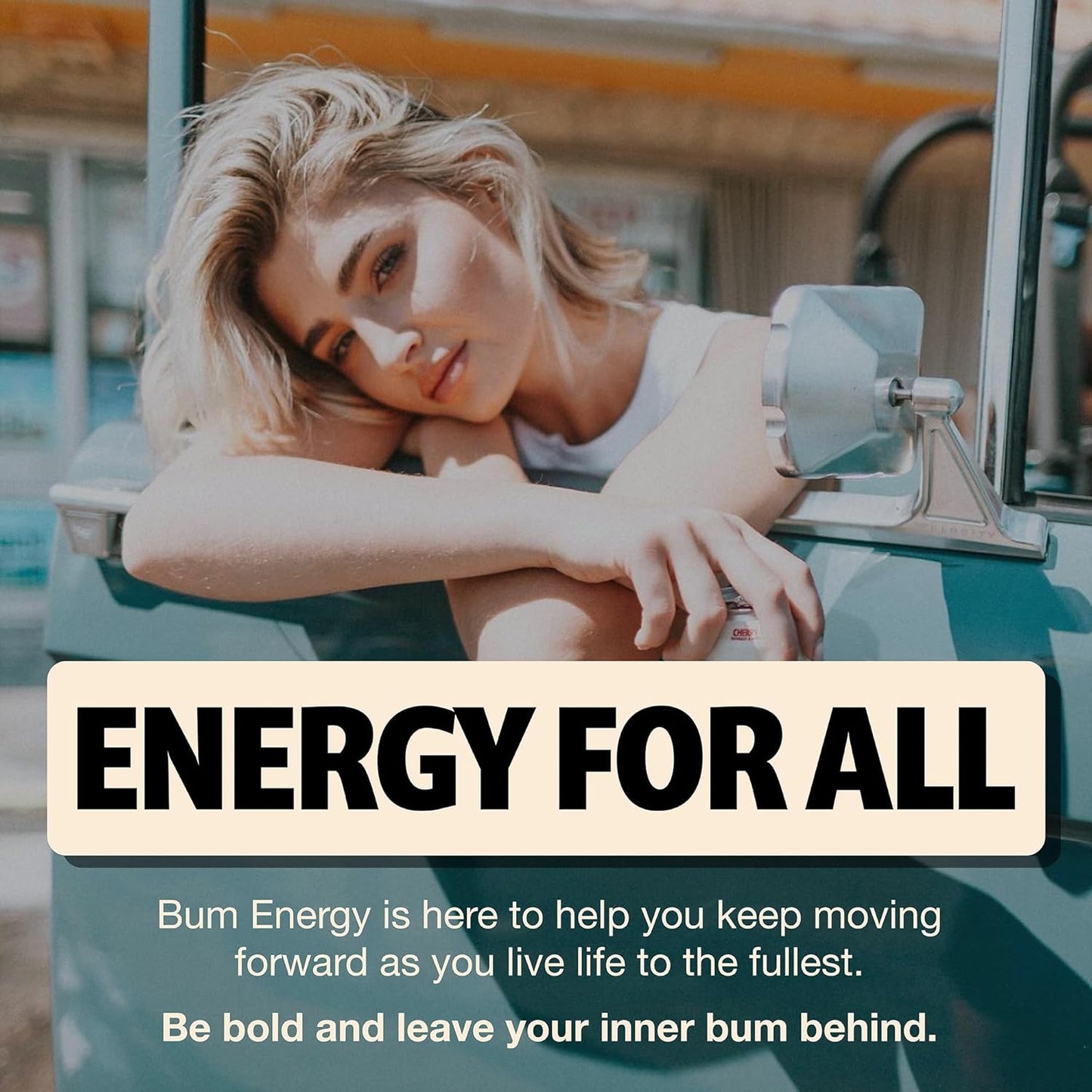 BUM Champion Mentality Sugar-Free Energy Drink (12 oz, Pack of 12)