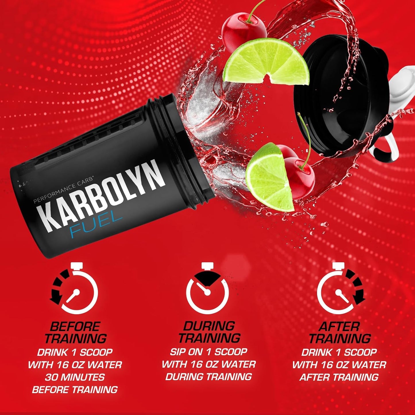 EFX Sports Karbolyn Fuel - Carb Load & Recovery, Stimulant-Free (37 Servings)