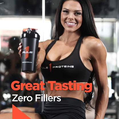 Rule One R1 100% Isolate & Hydrolysate Protein, 6g BCAAs (5lb, Frozen Banana)