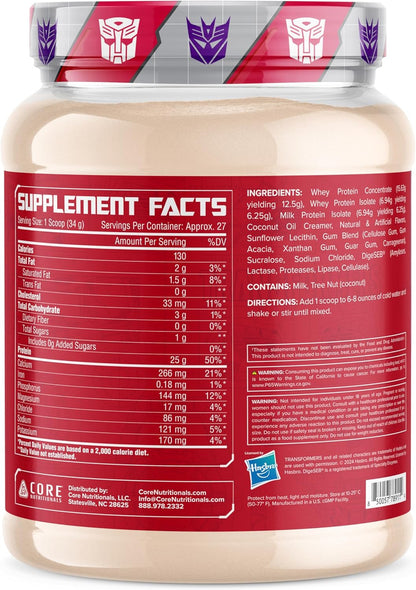 Core Nutritionals Transformers Protron Protein Blend (2lbs, Vanilla Honey Graham)