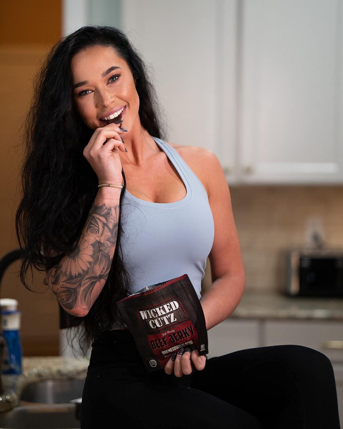 BBQ Mesquite Beef Jerky - Tender, High Protein, Gluten-Free (2 Bags)