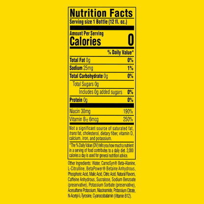 Cellucor C4 Energy Drink, Zero Sugar, Watermelon with Beta Alanine (12 Fl Oz, Pack of 12)