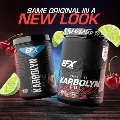 EFX Sports Karbolyn Fuel - Carb Load & Recovery, Stimulant-Free (18 Servings)