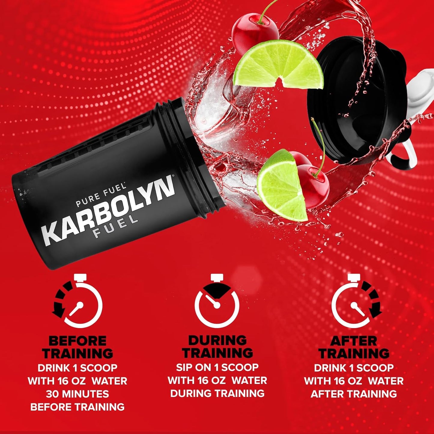 EFX Sports Karbolyn Fuel - Carb Load & Recovery, Stimulant-Free (18 Servings)