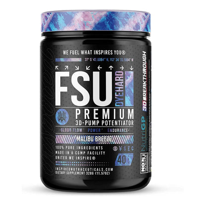 Inspired Nutraceuticals FSU DYEHARD Non-Stim Pre-Workout (Malibu Breeze)